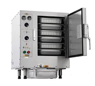 AccuTemp S62083D150 6 Pan Countertop Boilerless Convection Steamer, Connectionless, Vacuum Capable