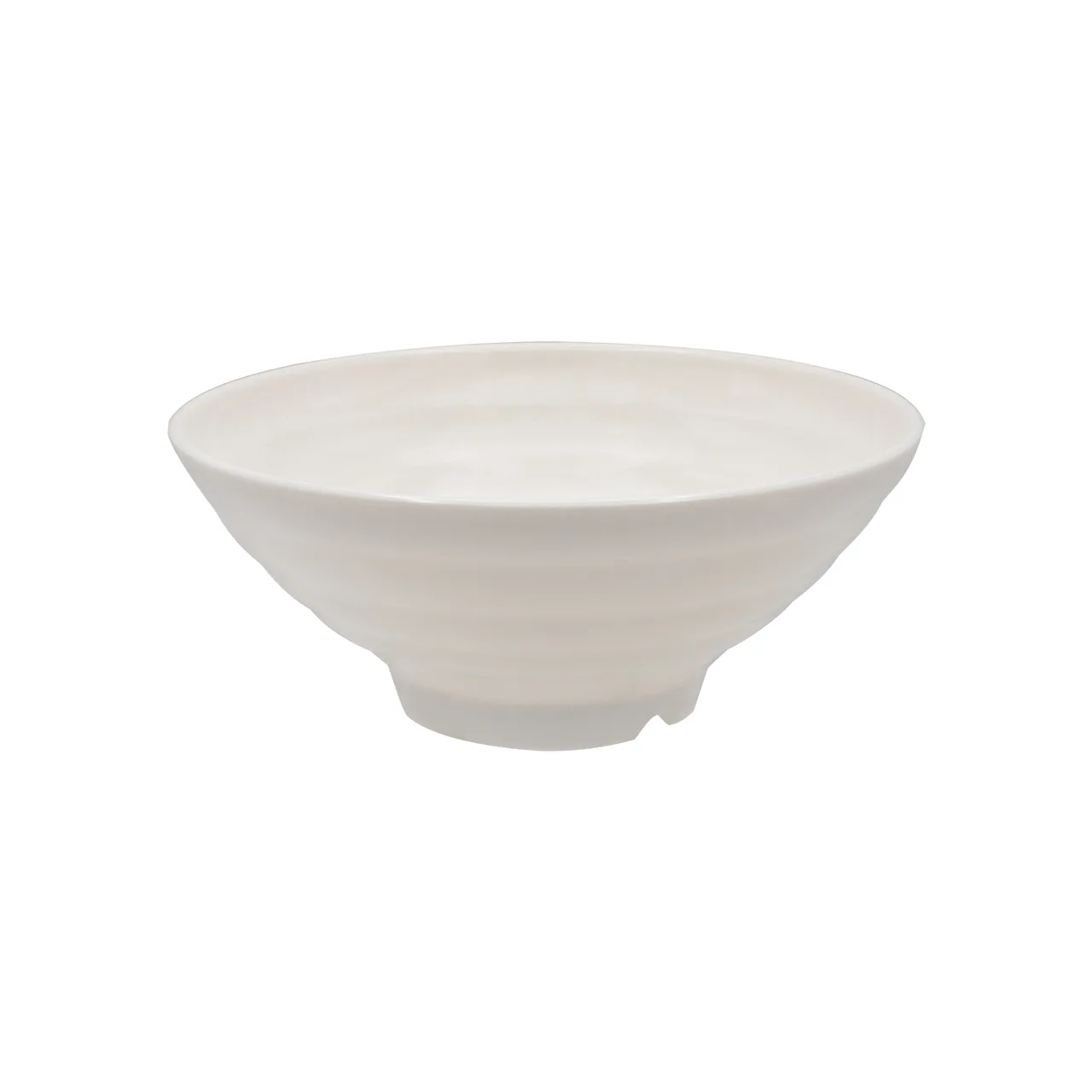 CAC China XSHL-BR8 Seashell Bowl, 40oz, 8" Dia. x 3-1/4" H, Round, White China, 1 Dozen