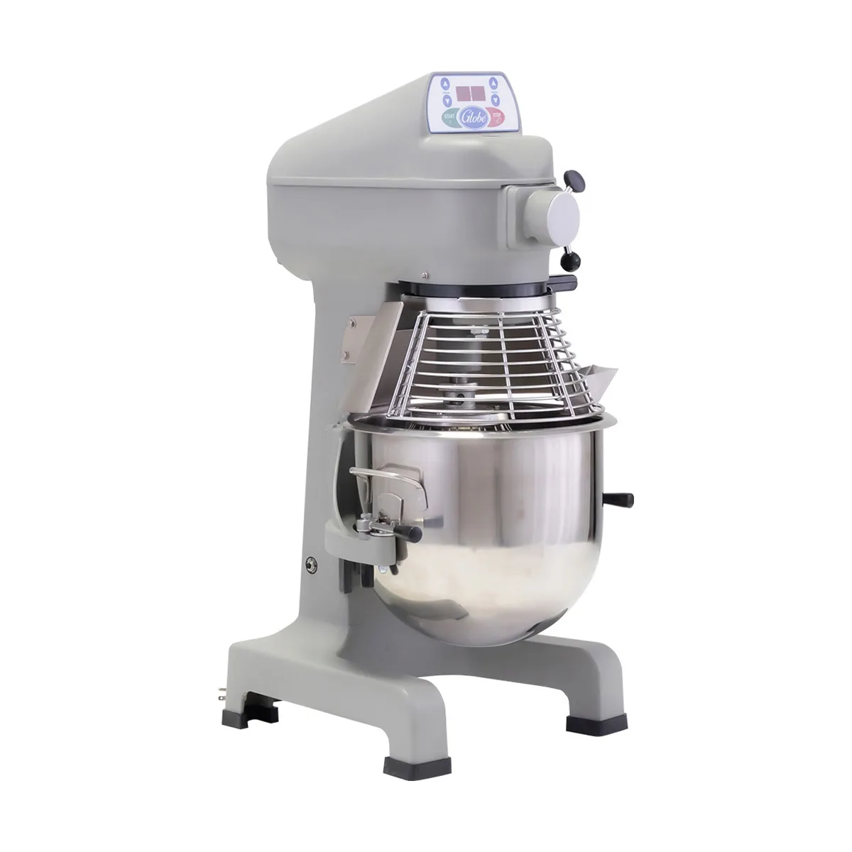 Globe SP10 10 qt Planetary Countertop Mixer with Timer, 1/3 HP, 3-Speed, #12 Hub
