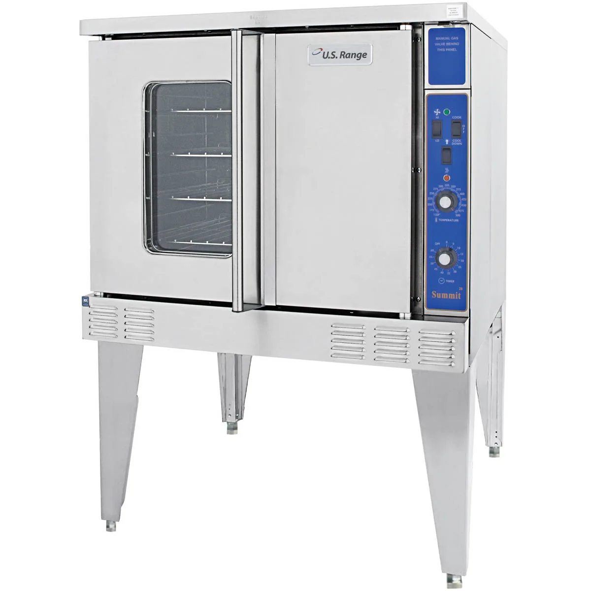 Garland US Range SUME-100 Single Deck Full Size Electric Convection Oven with Standard Depth