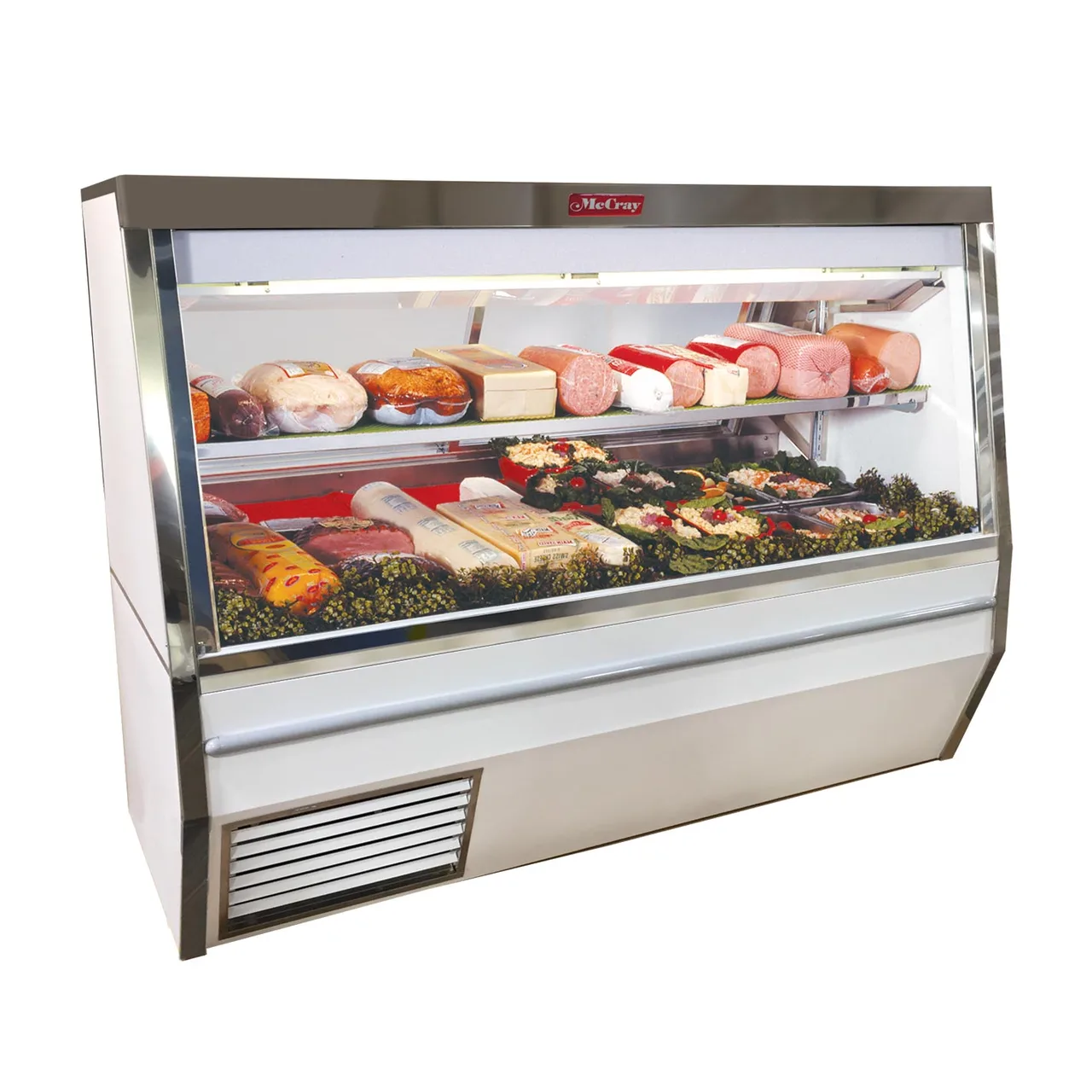 Howard-McCray R-CDS34N-6-LED 72" Flat Refrigerated Deli Display Case