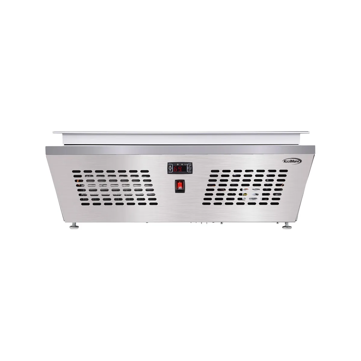 Koolmore KM-CGD-8HP 32" Gelato/Ice Cream Dipping Cabinet w/ Sneeze Guard