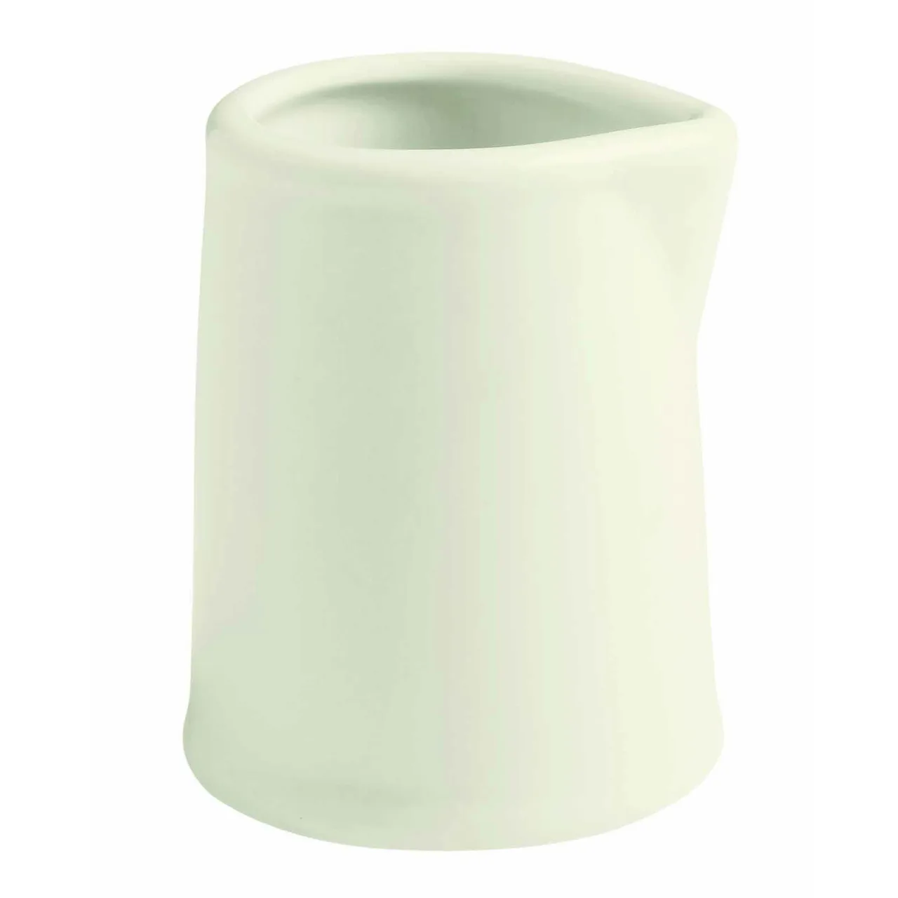GET PA1101909224 Creamer Pitcher 3 Oz (2.75") Porcelain Bright White No-Handle - Dozen