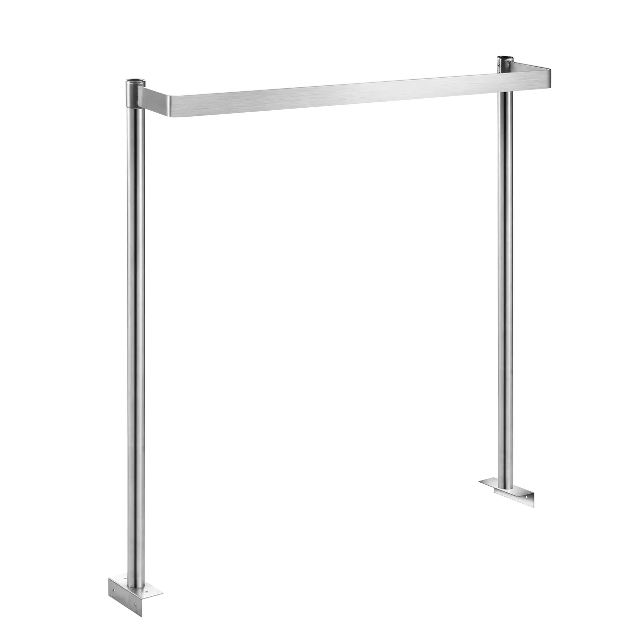 Klinger's Trading TMU-60, 60" Stainless Steel Single Bar Adjustable Table Mounted Pot Rack