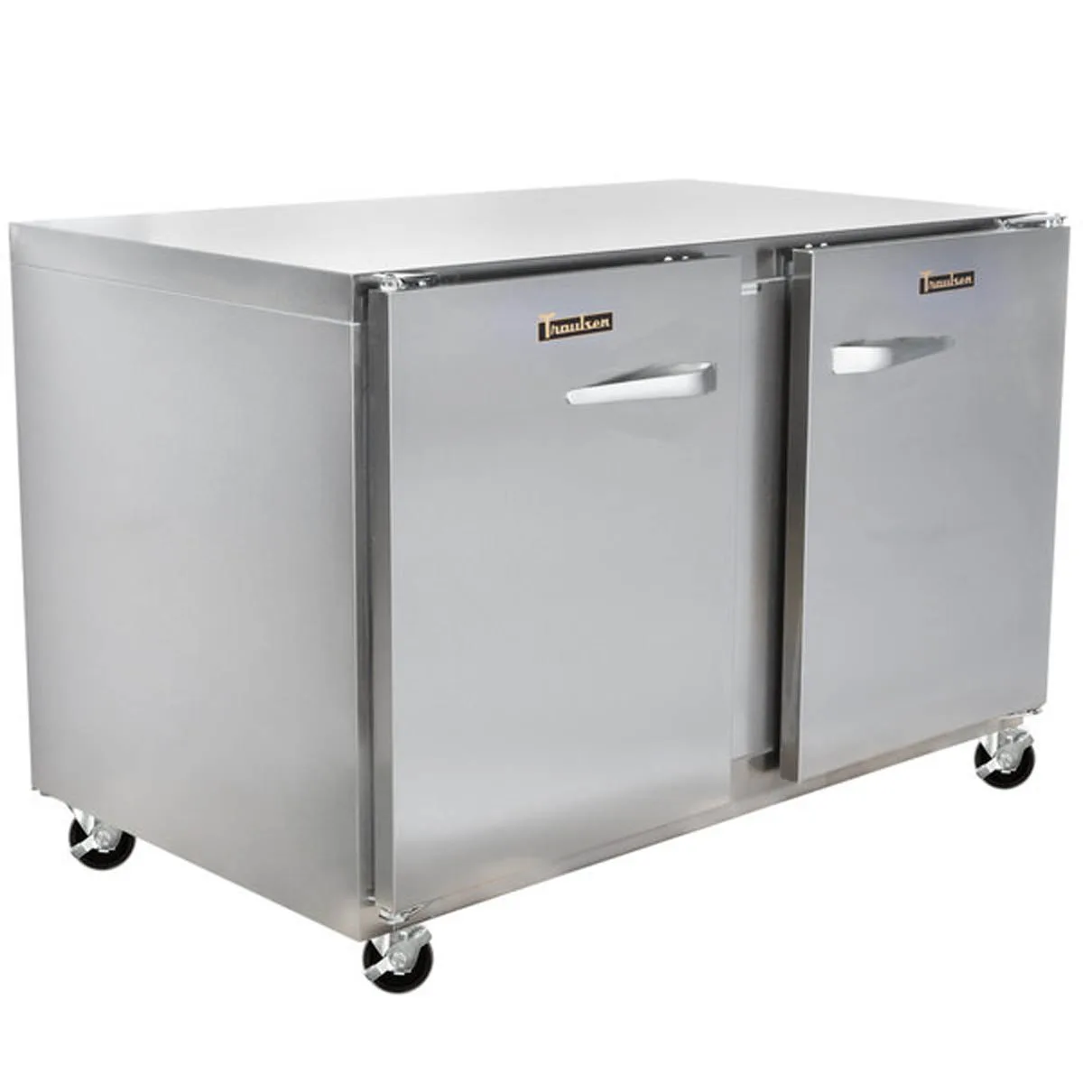 Traulsen UHT48-LR 48" 2-Door Undercounter Refrigerator, Stainless Steel, 13.5 cu. ft., Front Breathing