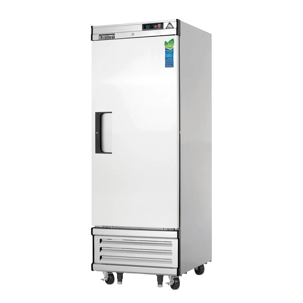 Everest EBWR1 29" 1-Section Reach-In Refrigerator w/ Solid Full Door, Bottom Mount, Stainless Steel, 23 cu. ft.