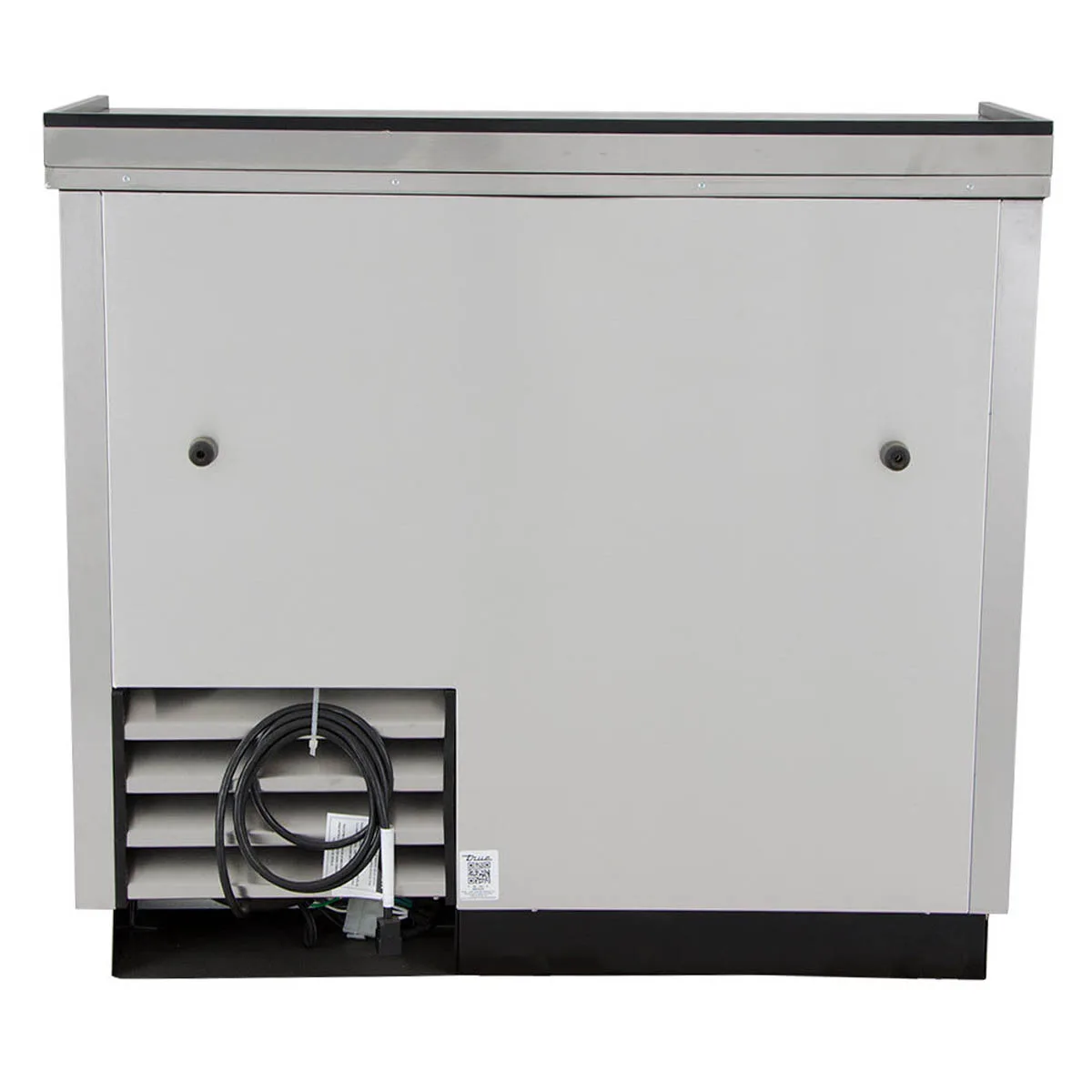 True T-36-GC-S-HC 36" Stainless Glass & Plate Chiller, 180 Mugs Capacity