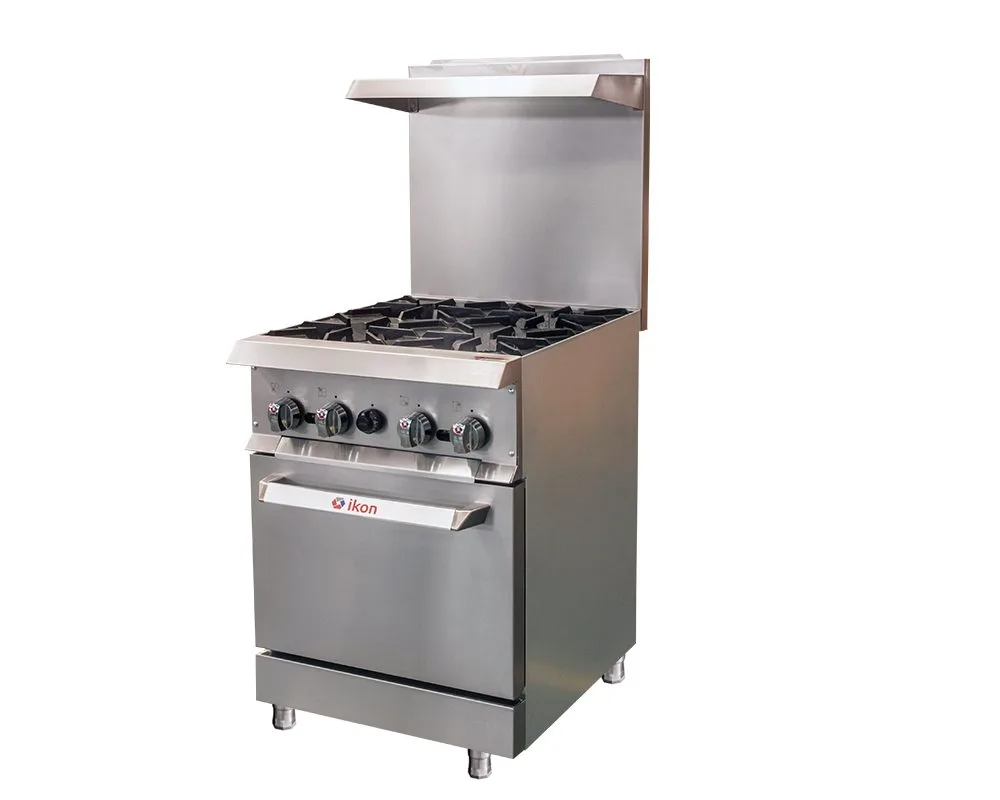 IKON IR-4-24 LP Gas 24" Restaurant Range