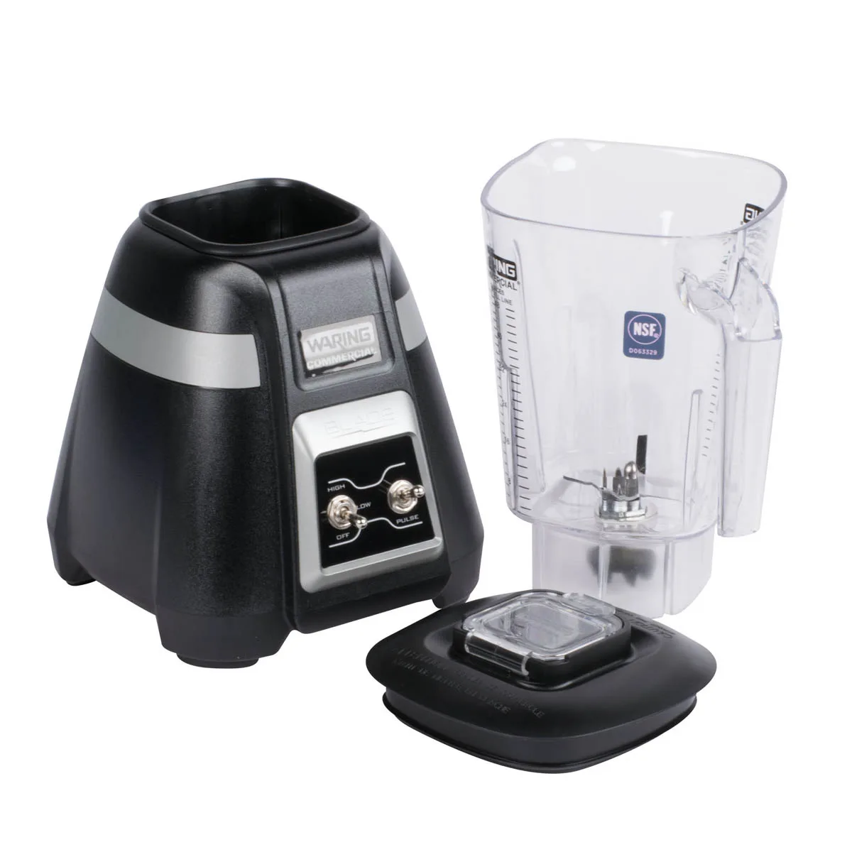 Waring BB300 Blade Bar Blender, 48-Oz. Plastic Container, 2-Speed with Pulse