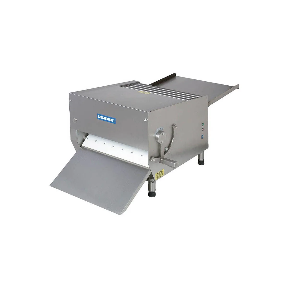 Somerset CDR-700 Countertop Single Pass Dough Sheeter, 20" Synthetic Rollers