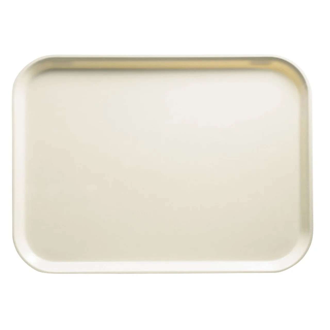 Cambro 1520538 Rectangular Tray, 15" x 20-1/4" Fiberglass, White, NSF‑Listed, Dishwasher Safe