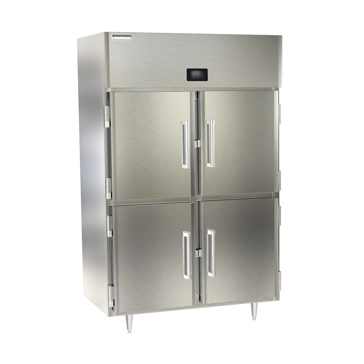 Delfield DSLR2-SH 4 Half Solid Door Reach-In Refrigerator, Top Mounted, 44.57 cu. ft.
