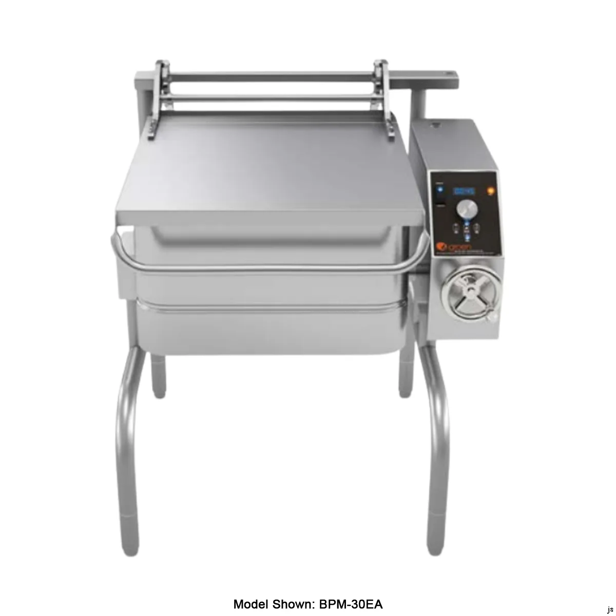 Groen BPM-30EC2T 30-Gallon Electric Tilt Skillets Braising Pan, Manual Tilt, Cook2Temp Controls