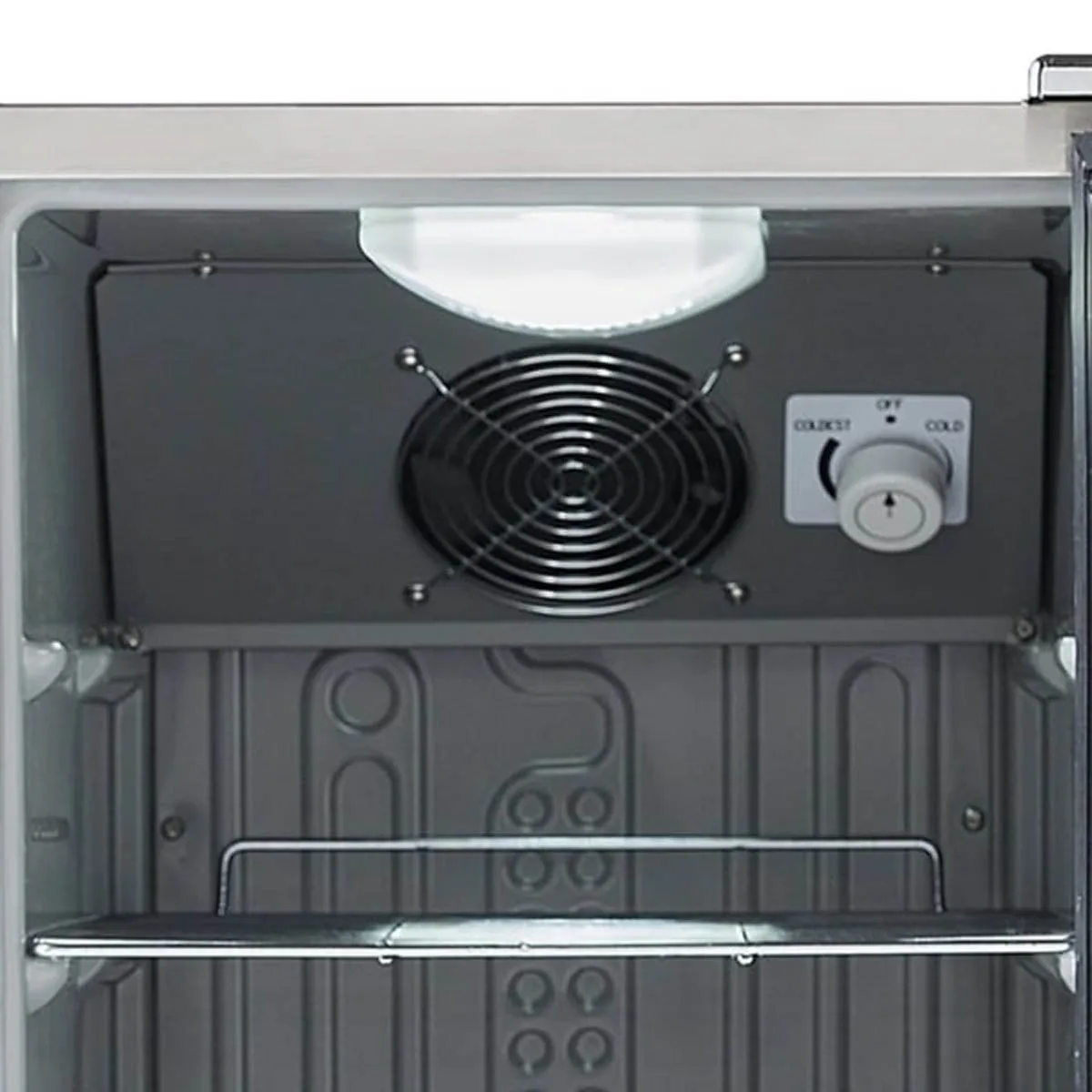 Maxx Ice MCR3U 14.5" Undercounter Refrigerator w/ 1 Section, Solid Door, 3 cu. ft.