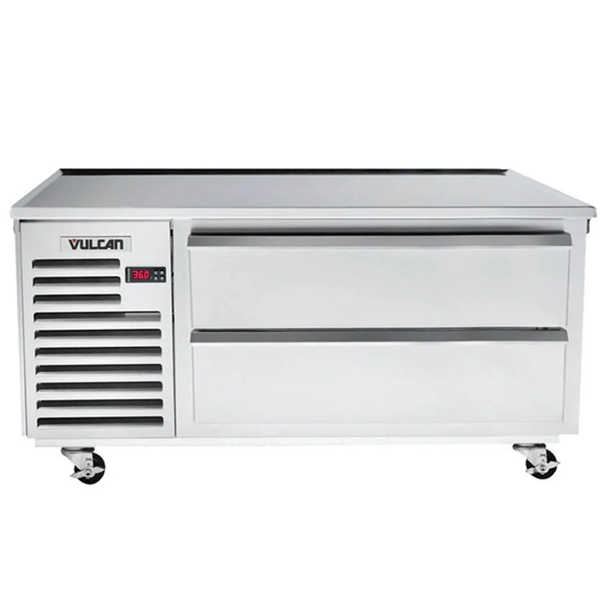 Vulcan ARS60 60" 2 Drawers Refrigerated Chef Base w/ Marine Edge Top, Stainless Steel