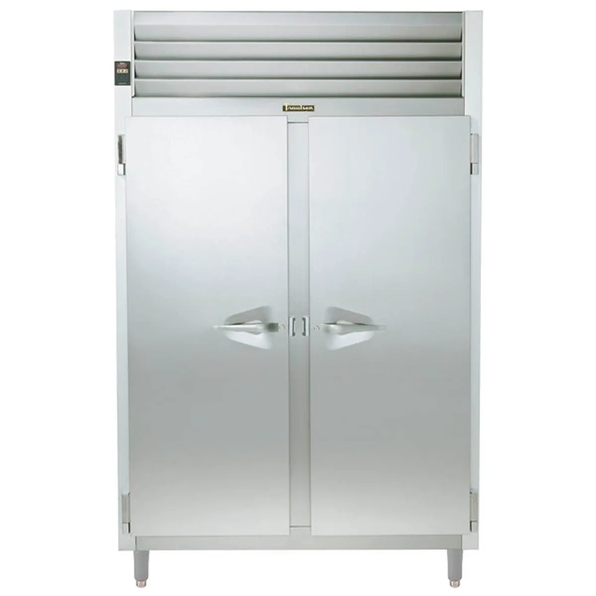 Traulsen AHT232WUT-FHS 58" 2-Section Reach-In Refrigerator w/ 2 Solid Doors, Top Mount, 50.5 cu. ft.