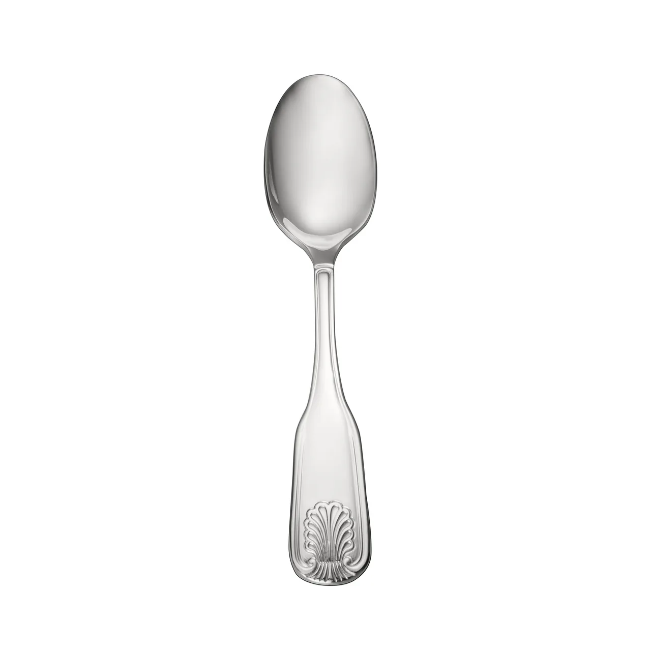 CAC China 3001-01 Phoenix Teaspoon, 6¼" Length, Heavy Weight, 18/0 Stainless Steel - 1 Dozen