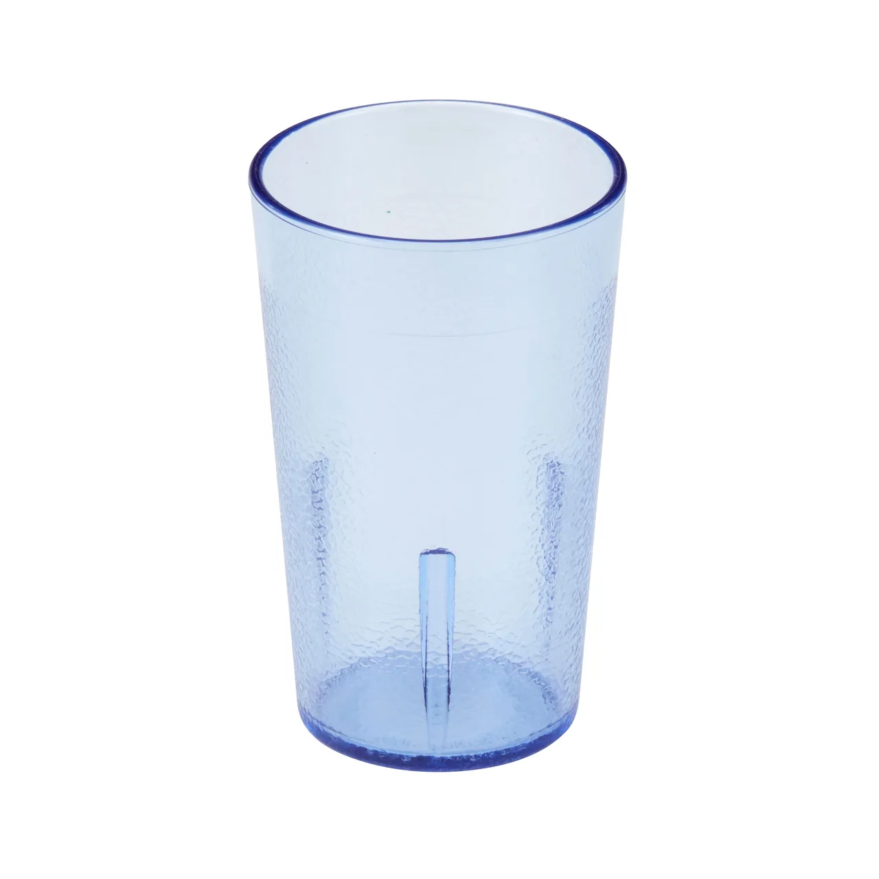 Cambro 950P2401 - 9 oz Blue SAN Tumbler, 2-3/4" Top, Dishwasher Safe, Made in USA - 24/Case