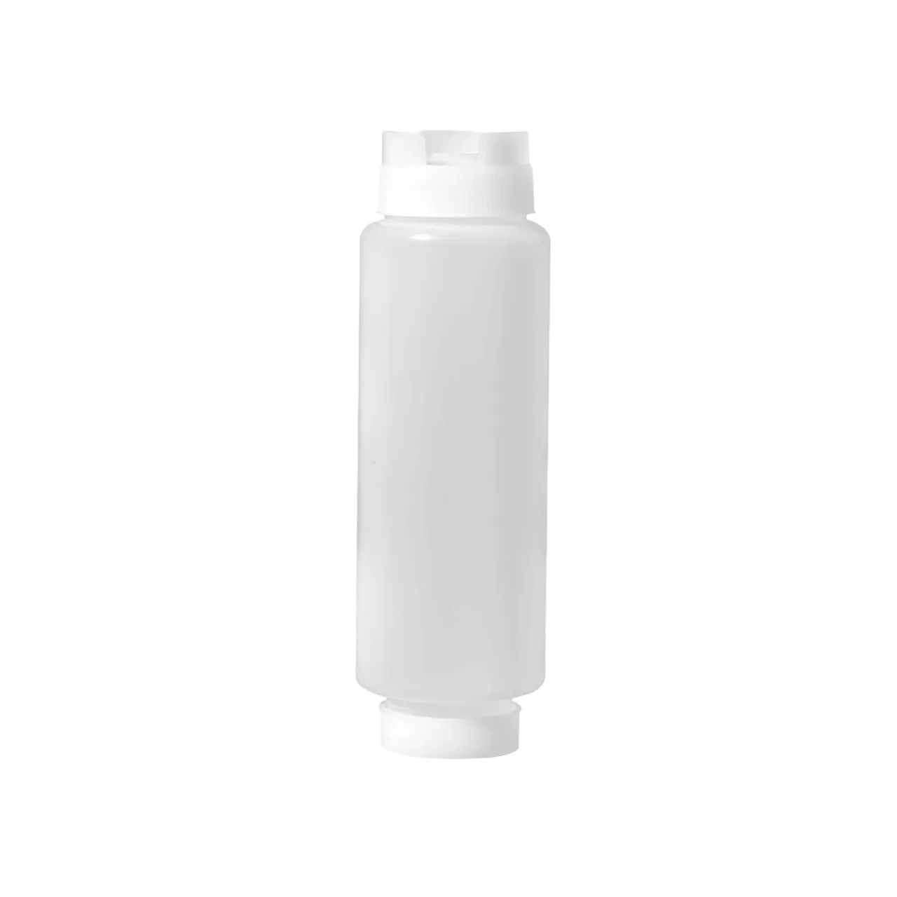 Omcan USA 81162 Squeeze Bottle – 20 oz Dual-Way, Wide-Mouth 69mm, PP/PE/Silicone, Tip, NSF