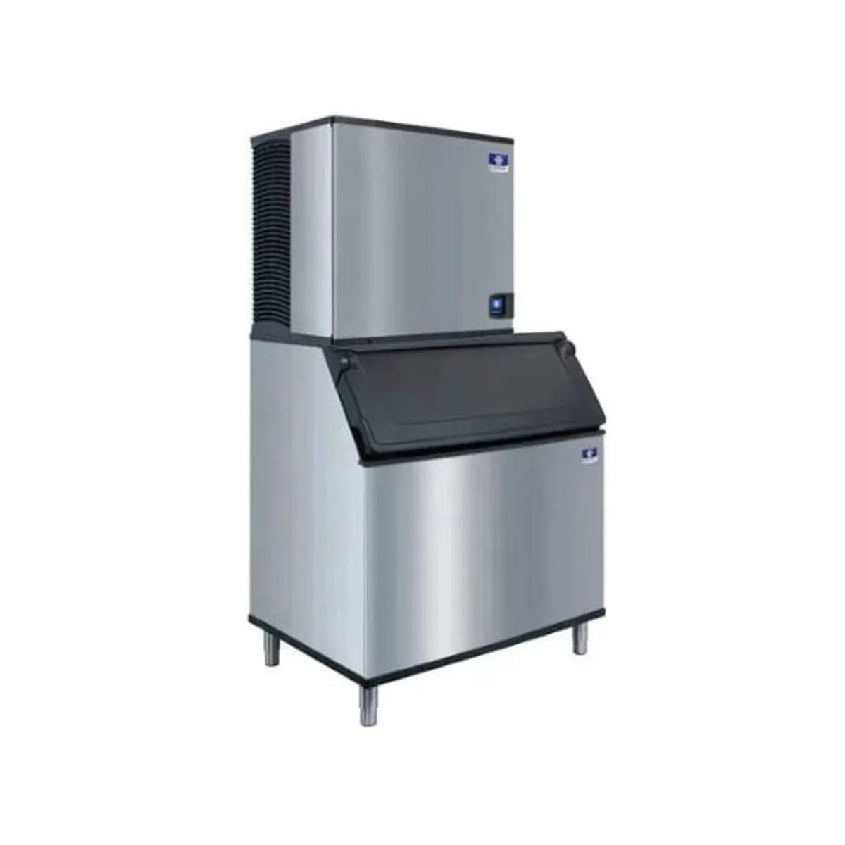 Manitowoc IYP0800W/D970/K00470 Water Cooled Half Cube 772 lb Ice Machine with 882 lb Bin