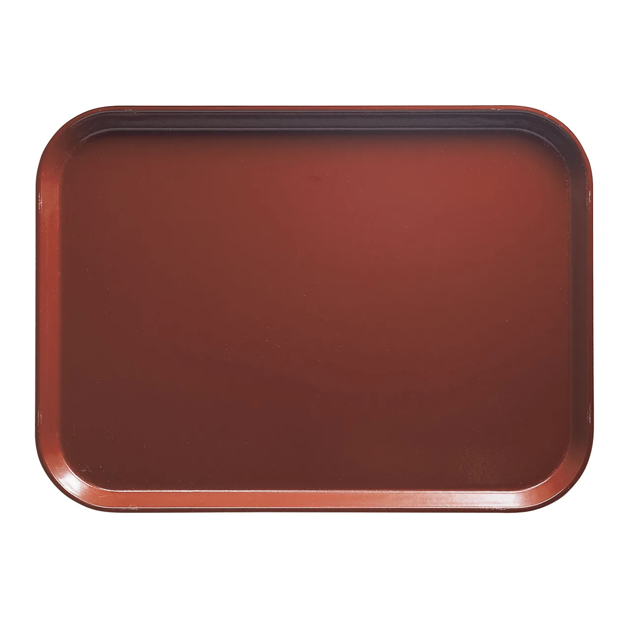 Cambro 46501 Rectangular Tray, 4‑1/4" x 6" Fiberglass, Brown, Dishwasher Safe, NSF