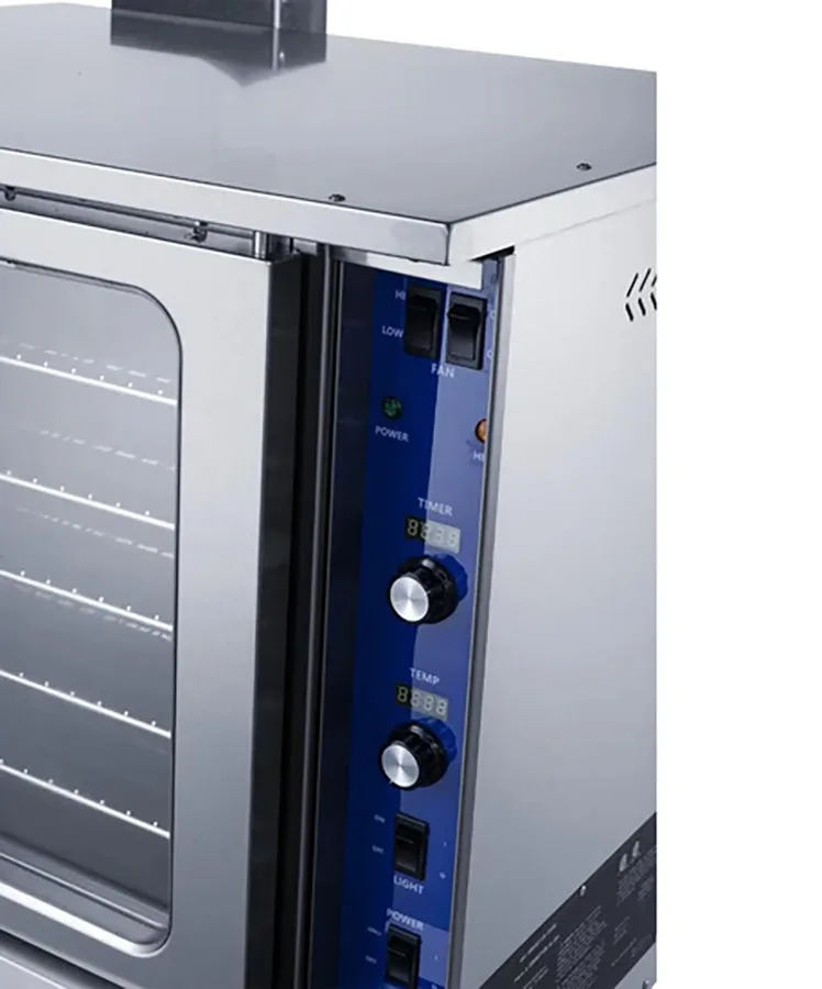 Dukers Appliance Co DCCOG2 Double Deck Gas Convection Oven w/ Digital Controls, 108.000 BTU