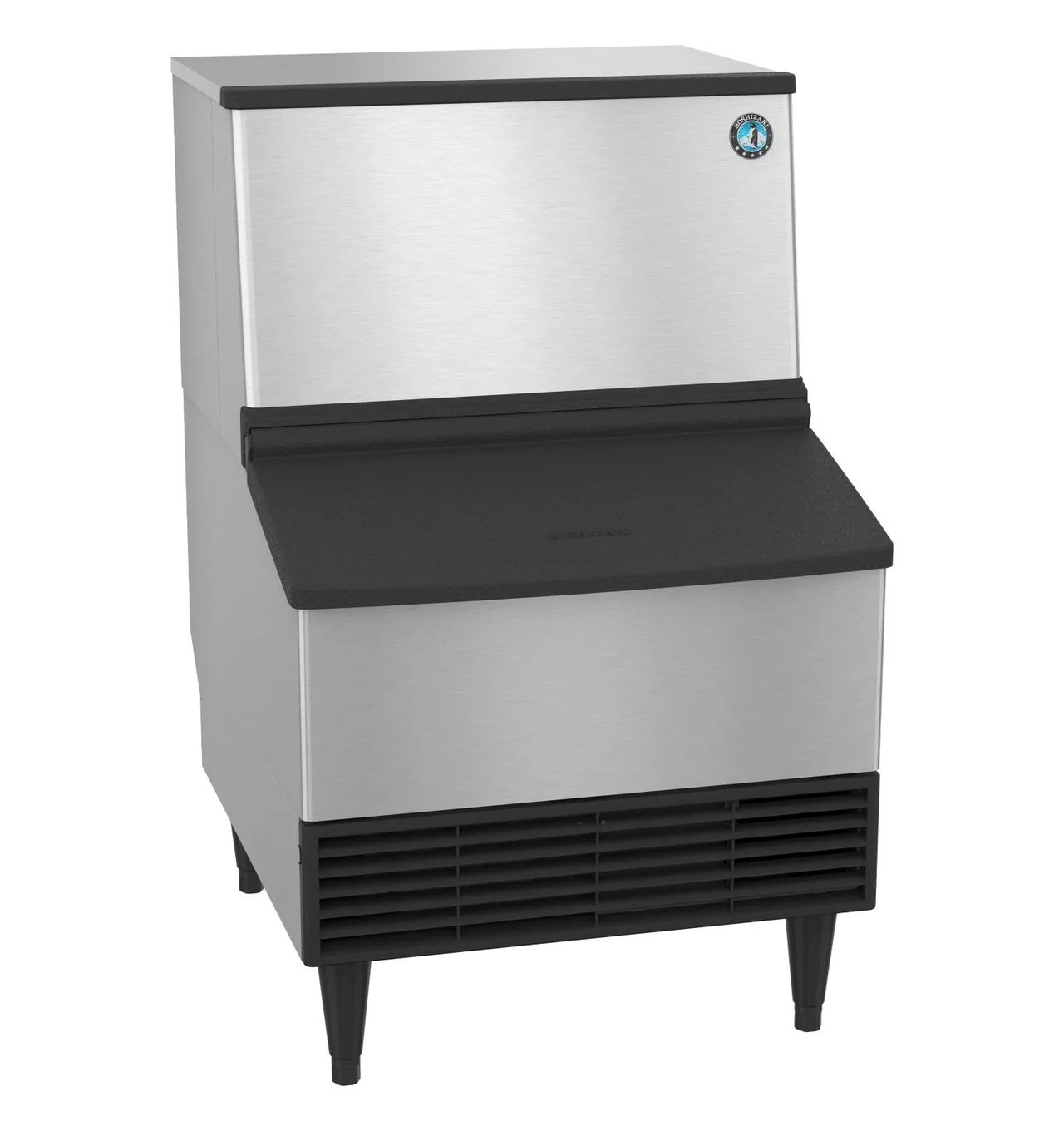 Hoshizaki KM-231BAK Crescent Cube Ice Maker with Bin, 223 lb/24hr, 80 lb Storage, Air-Cooled