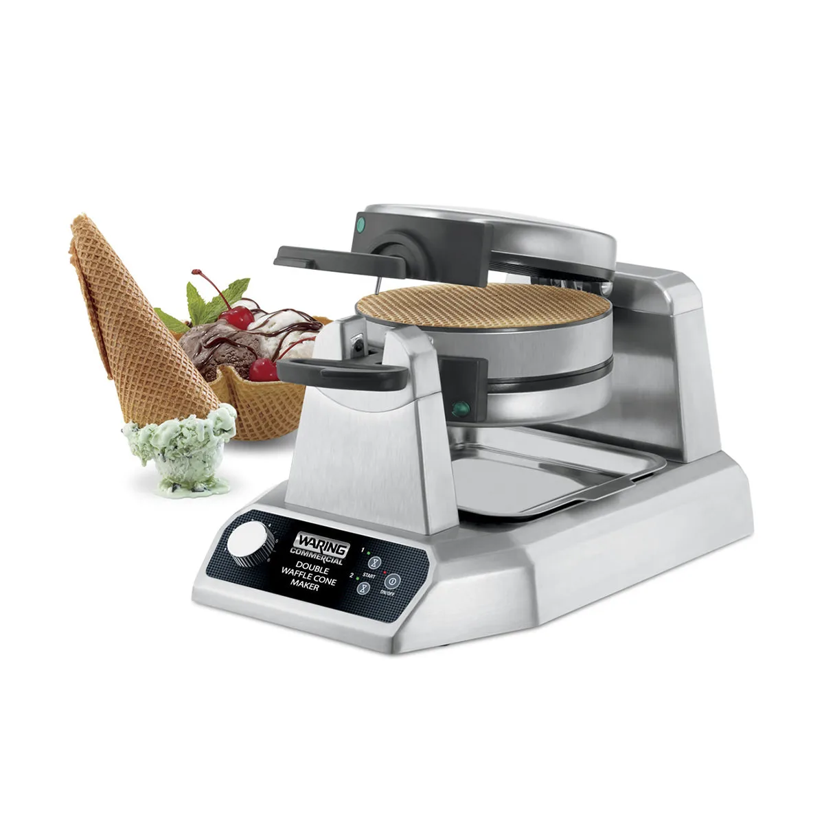 Waring WWCM200 Waffle Cone Maker, Double