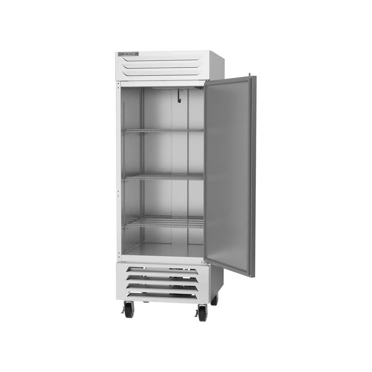 Beverage Air FB27HC-1S 30" 1-Solid Door Reach-In Freezer, Bottom Mount, 25.97 cu. ft., Stainless Steel Front