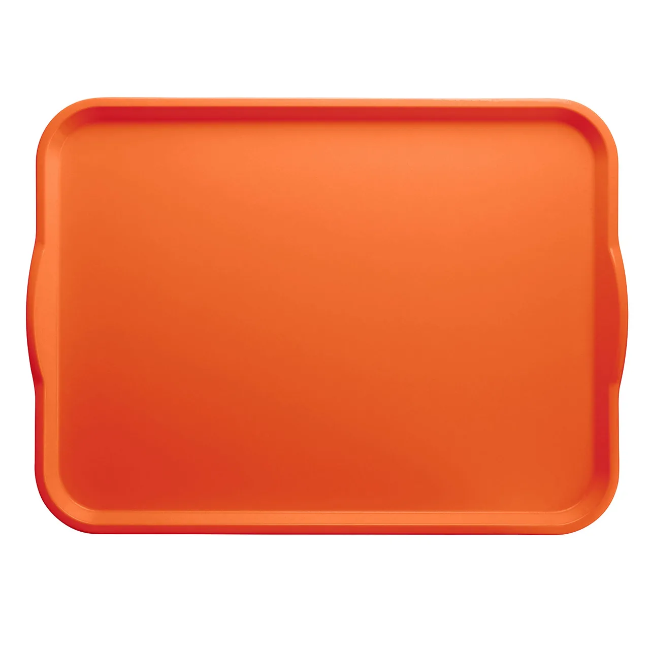 Cambro 1418H220 Camtray Dietary Tray – 14" x 18" Rectangular Fiberglass, Orange, NSF