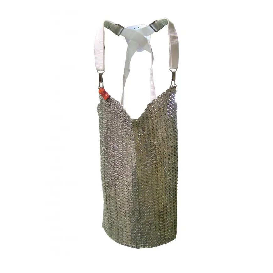 Omcan USA 13533 Mesh Apron, 20"W X 20"L, Stainless Steel