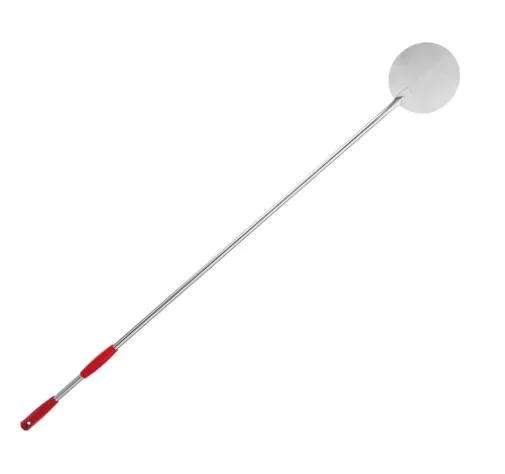 AMPTO 720/20/150 Pizza Peel – 7.87" 18/10 Stainless Steel Shovel with 59.05" Handle, Made in Italy