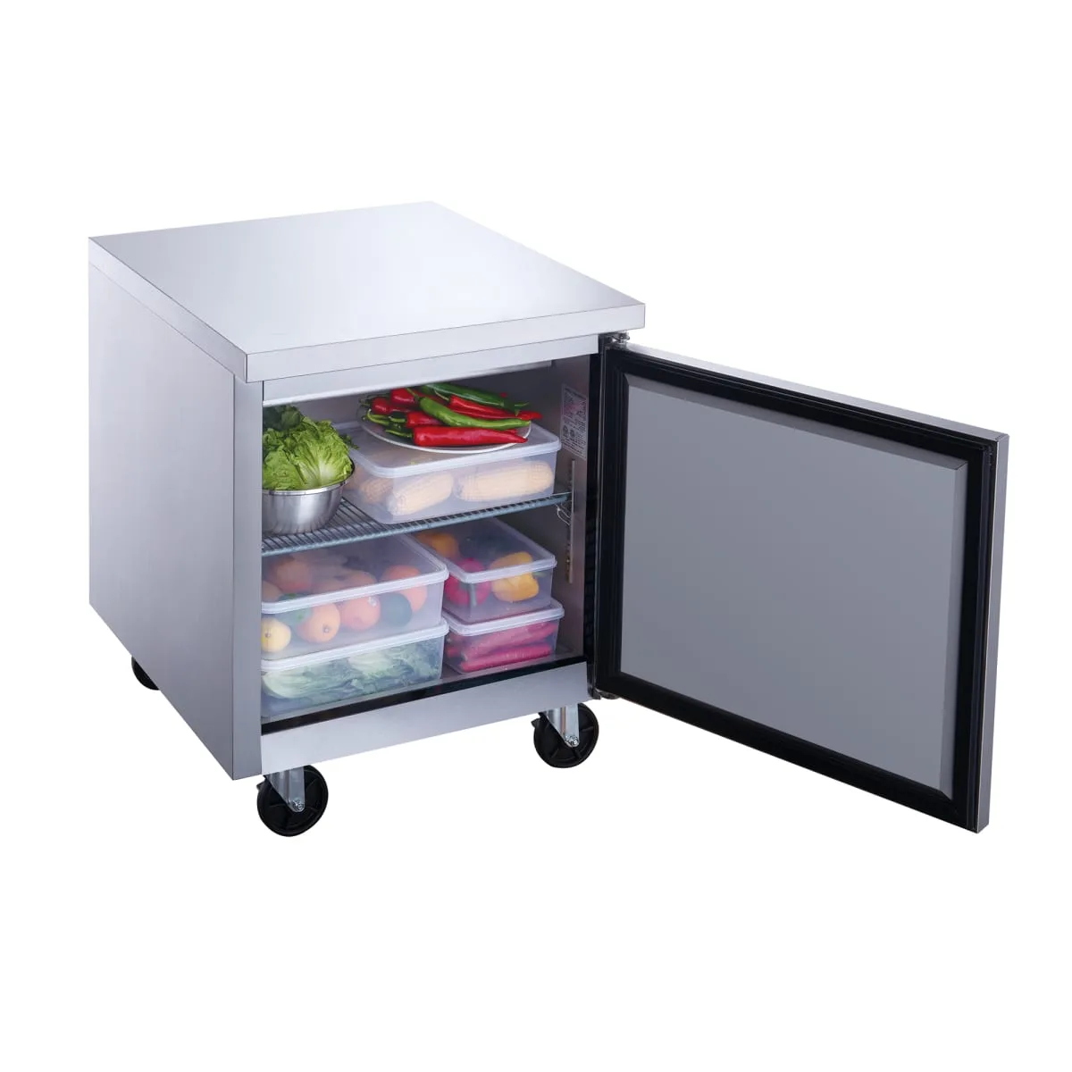 Dukers DUC29R 29 1/8" Undercounter Refrigerator w/ (1) Section & (1) Door, 115v