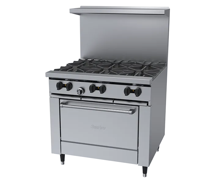Garland US Range X36-6R-SIGNATURE 36" Gas Restaurant Range