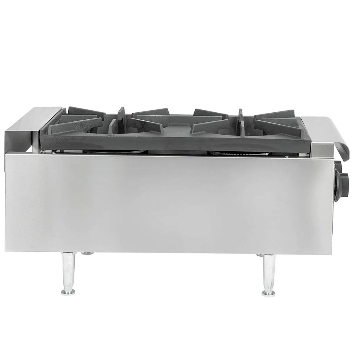 Wells HDHP-1230G 12" Countertop Gas Hotplate with (2) Burners, Manual Controls, 53.000 BTU