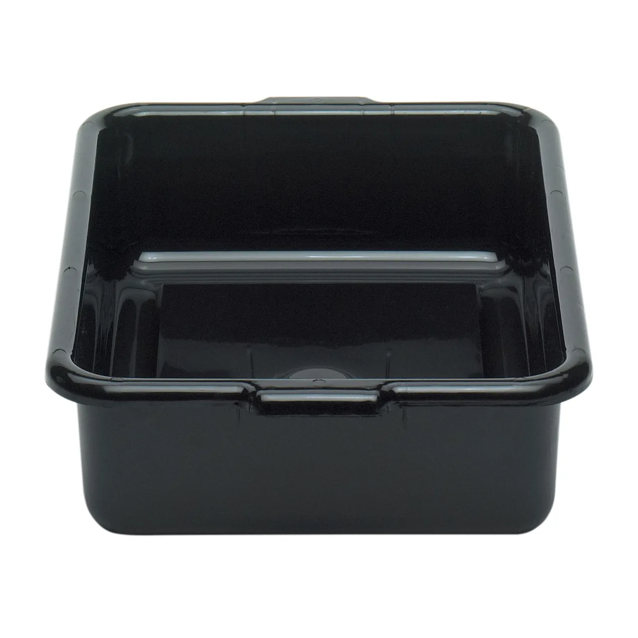 Cambro 21155CBR110 Cambox® Bus Box, 15-1/4"L x 20-1/4"W x 4-15/16"D, 1-Compartment, Hi-Impact Plastic, Black