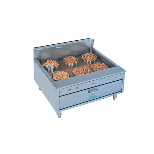 Comstock-Castle 2932SF Flat Bottom Funnelcake-Doughnut Fryer, Countertop, Gas