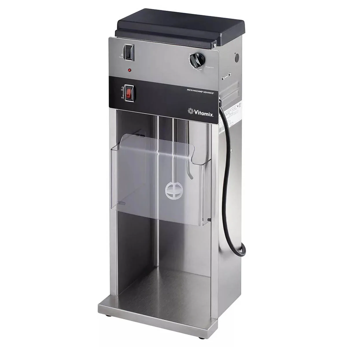 Vitamix 000587-2719 Countertop Drink Mixer w/ Single Spindle & Permanent Soft Ice Cream Cone-Shaped Agitator