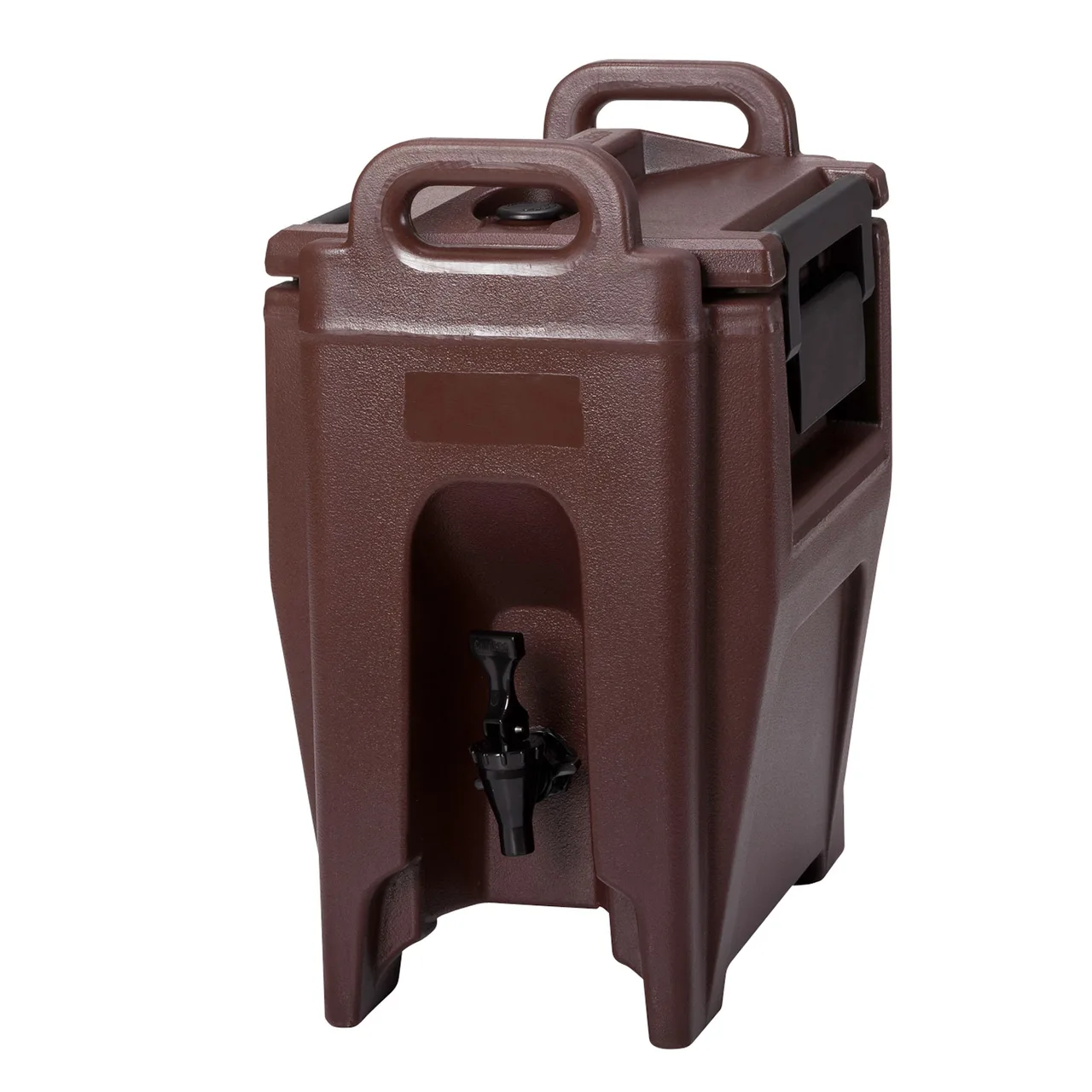 Cambro UC250131 Insulated Plastic Dispenser, 2-3/4-Gallon, Dark Brown, 11.75W x 16.75D x 19.75H, NSF