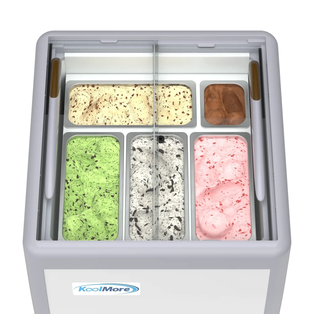 Koolmore KM-GDC-26SD 26" Gelato/Ice Cream Dipping Cabinet