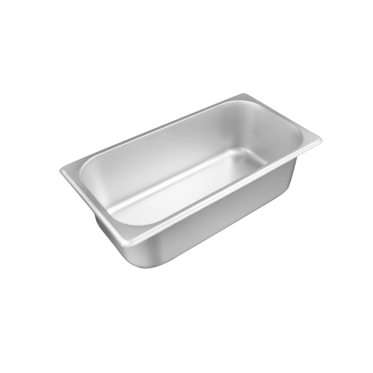 CAC China STPT-S25-4 Stainless Steel Steam Table Pan, 1/3-size, 4" deep, 25 gauge, NSF