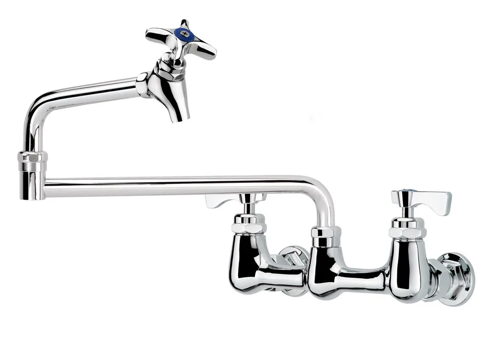 Krowne 16-252L Krowne Royal Series Pot Filler Faucet, Wall Mount, 8" Centers