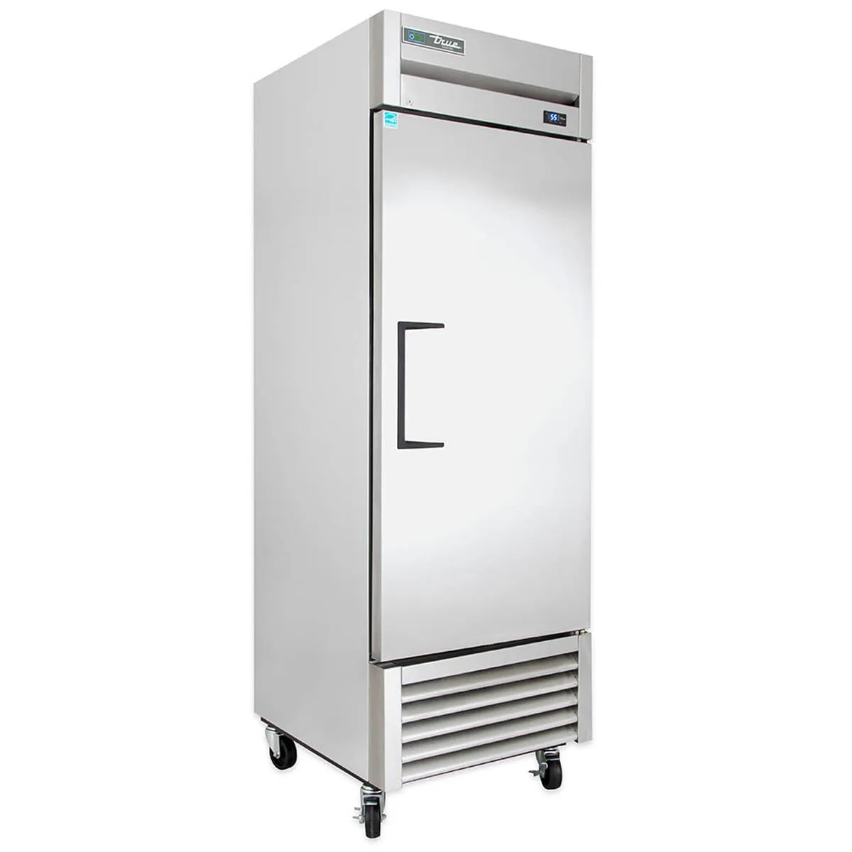 True T-23F-HC 27" 1-Section Reach-In Freezer, 1-Solid Door, Bottom Mounted, 23 cu. ft., Stainless Steel Front, Aluminum Sides