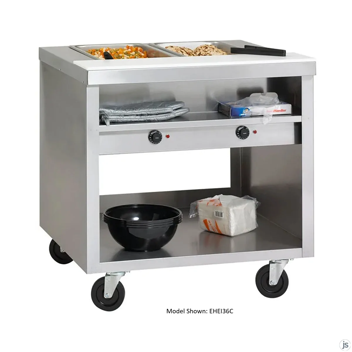Delfield EHEI74C 74" E-Chef™ Hot Food Table, Electric, (5) Sealed Hot Food Wells