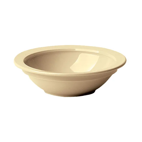 Cambro 45CW133 Camwear® Cup Bowl – 5 oz, 4‑5/8" Dia × 1‑5/16" H, Beige Polycarbonate, NSF Certified