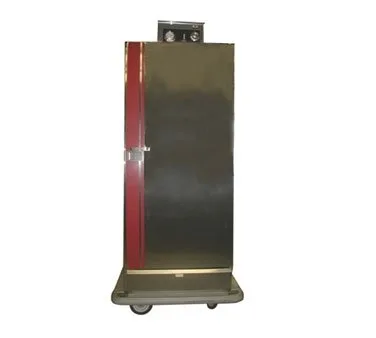 Carter-Hoffmann BB700 Full Height 1-Door Solid Heated Holding Cabinet, 60 Covered Plates, with 6" Casters