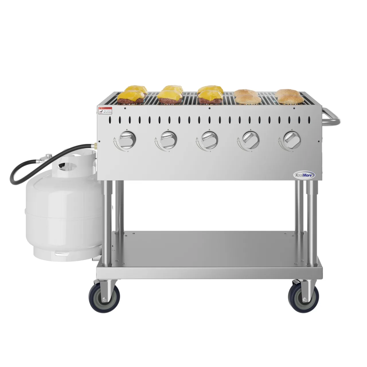 Koolmore KM-CGM-36 35" Outdoor Gas Grill, (5) Burner