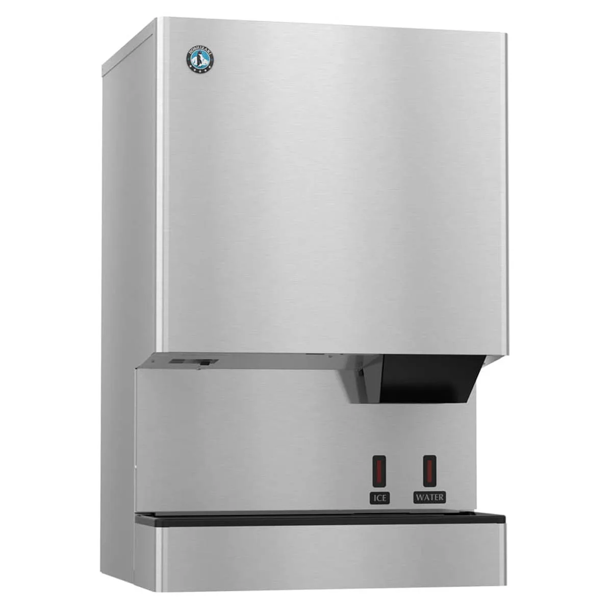 Hoshizaki DCM-500BWH-OS 26" Countertop Nugget 590 lb Ice & Water Dispenser, Water Cooled, 40 lb Bin