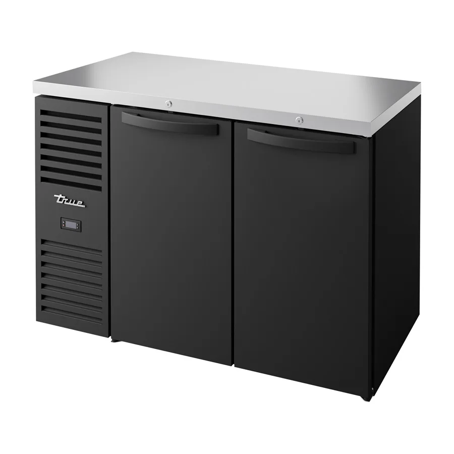 True TBR48-RI Bar Cooler, 48" W, 2‑Sec, 76/43 6‑Pack Cans/Bottles, 22‑26" D, LED, R290, UL EPH, USA