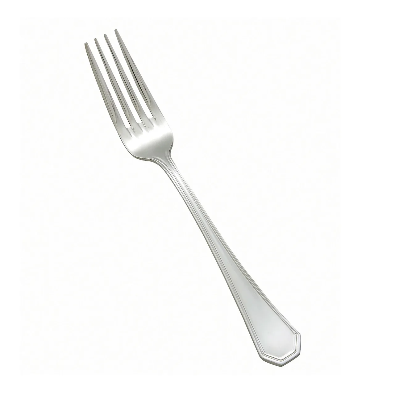 Winco 0035-11 European Dinner Fork, 8.25" Victoria, Heavy 18/8 Stainless Steel Finish - 1 Dozen